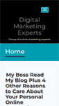 Mobile Screenshot of onlinemarketingmavens.com